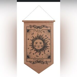 Card Scroll Wall Hanging Le Soleil Tarot